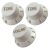 Genres 3 Pcs Guitar Control Speed Tone Volume Knobs For ST Sq Electric White
